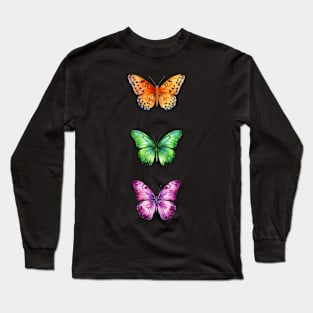 Free Butterfly Long Sleeve T-Shirt